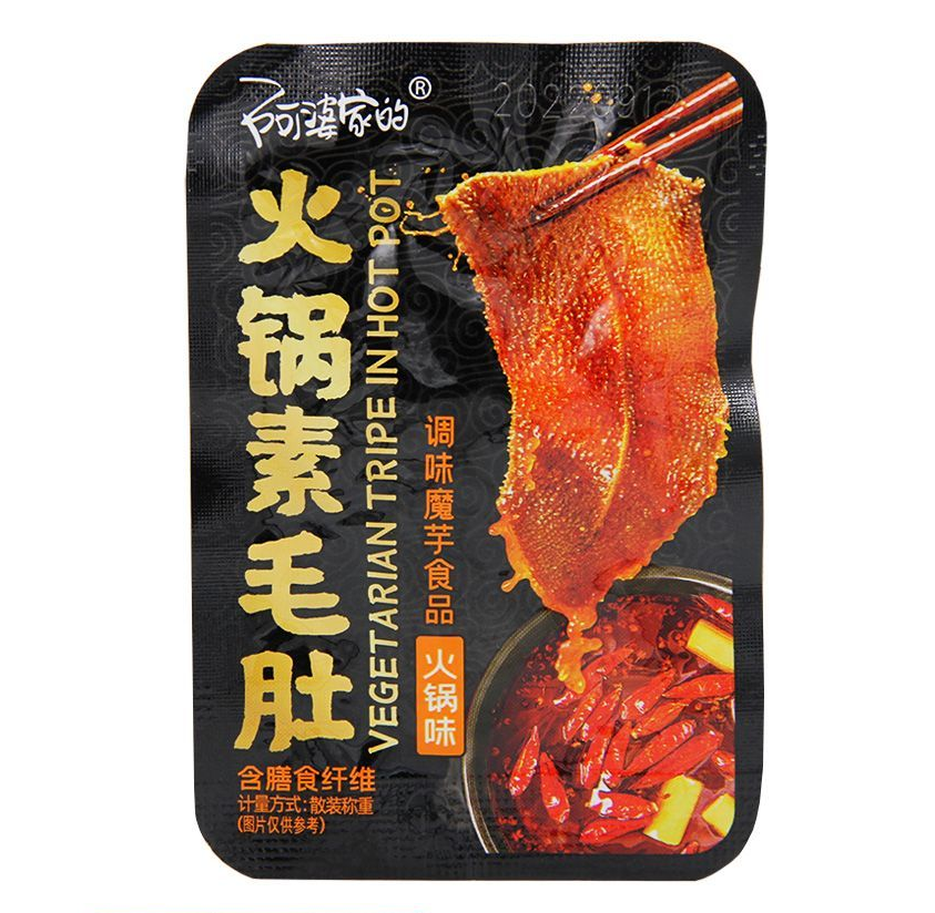 APOJIA Tripe Shape Konjac Snack Hotpot Flavor 200g