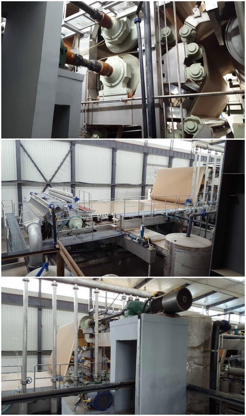 Qinyang guangmao machinery recycling waste paper machine and cardboard to make craft paper rolls