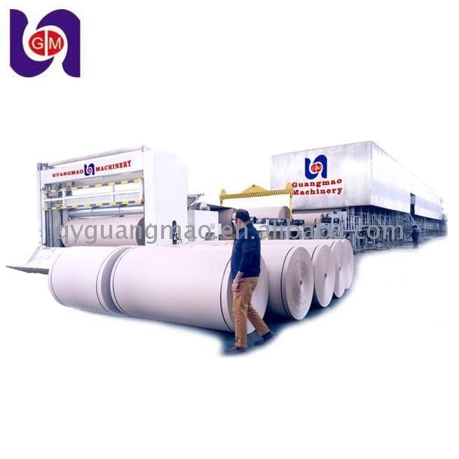 Kraft Paper Making Machinery Kraft Paper Mill Production Machines Equipment, Recycled Paper Making Machine Customization