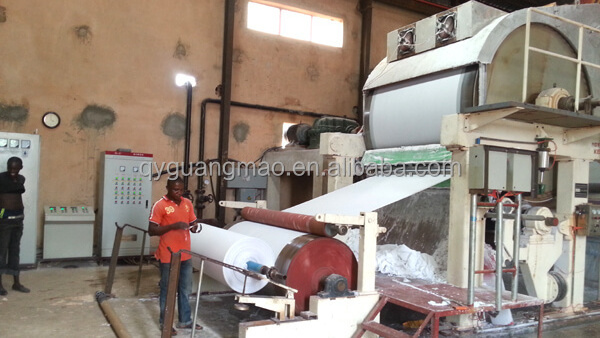 1 ton jumbo roll tissue paper machine price in nigeria