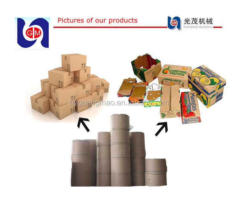 China Supplier 2100mm Recycled Paper Pulper Machine, Kraft Paper Jumbo Roll Carton Box Production Line Price