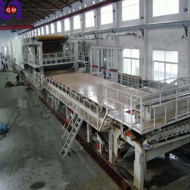 PLC System A4 Copy Paper Making Machine and Production Line From Waste Paper