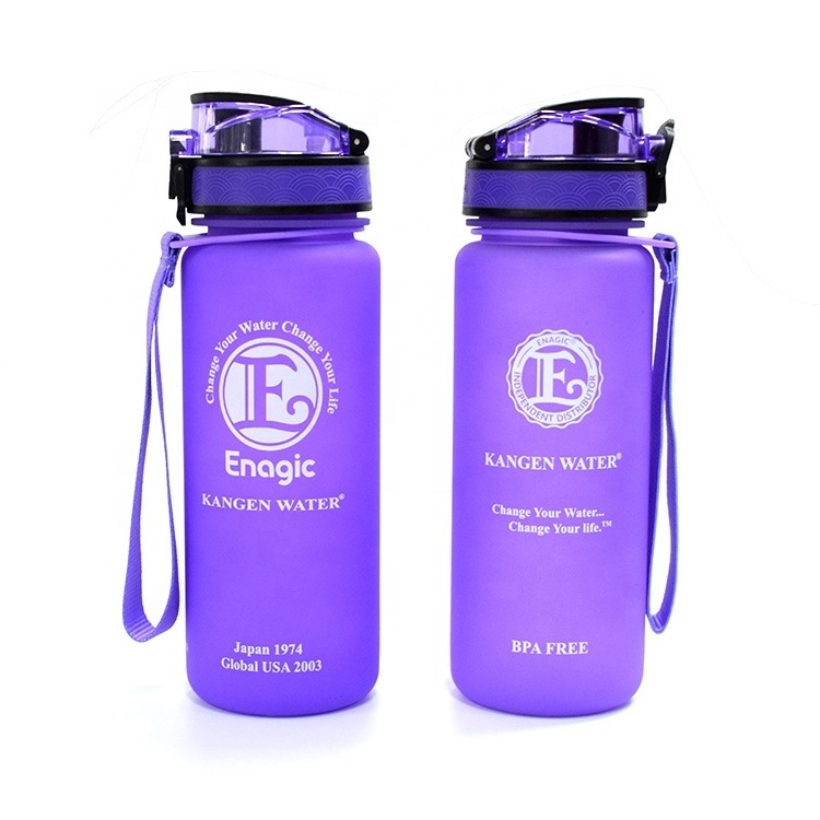 Outdoor drink small portable water bottle 500ml 18oz 600ml 24oz sports drinking kangen water bottles