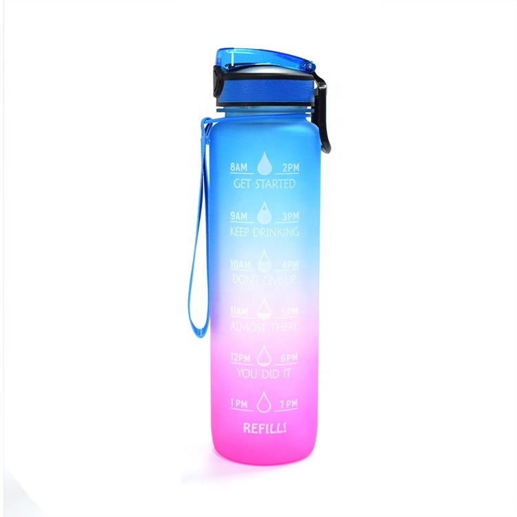 Outdoor drink small portable water bottle 500ml 18oz 600ml 24oz sports drinking kangen water bottles