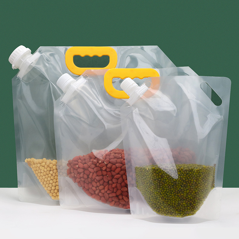 Hot Sale Resealable Airtight Smell Proof Stand Up Food Storage Pouches Grain Moisture-proof Sealed Bag