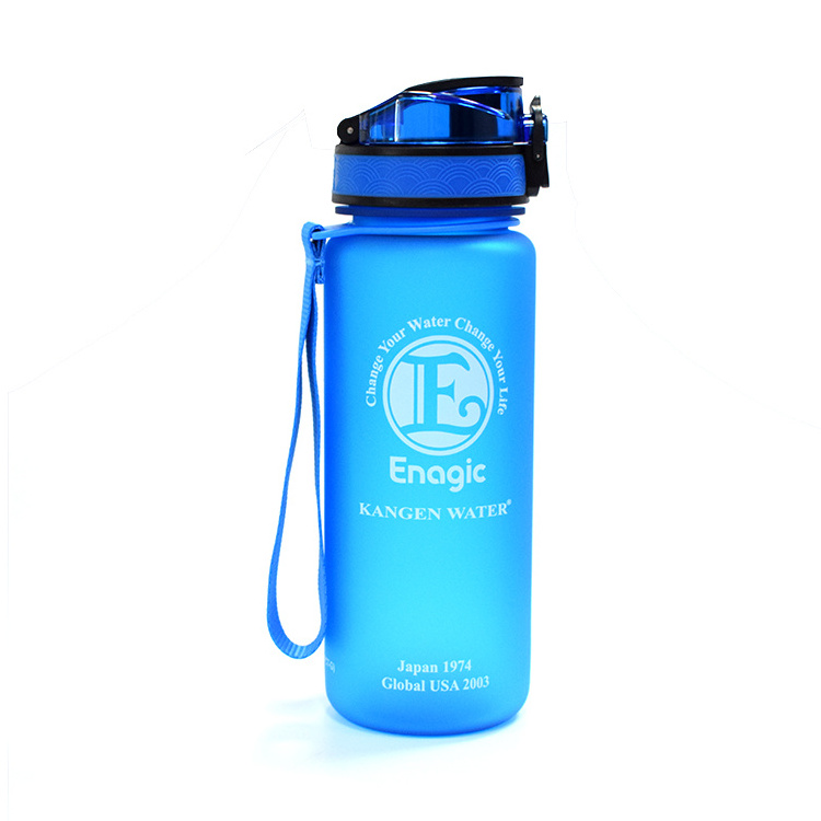 500ml 600ml 1000ml Portable Plastic Kangen Water Bottle for Outdoor