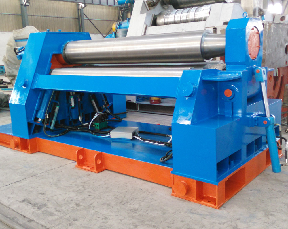 W12NC - 20 * 1800 cnc 4 roll metal steel plate bending machine for cylinder rolling and cone rolling