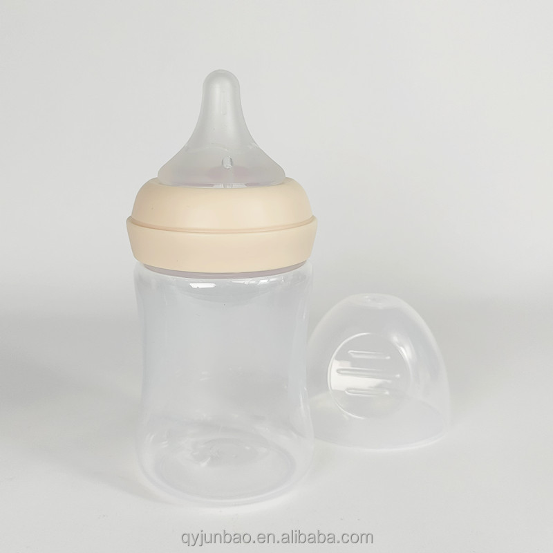 Factory hot selling 2024 BPA BPS Free plastic pp baby milk bottle anti colic baby bottleswide neck pp feeding bottle 6oz 8oz