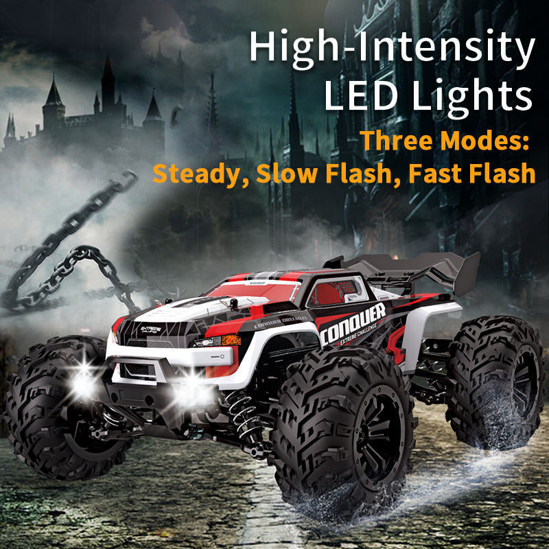 Newest 1/16 4WD Rc Drift Racing High Speed Remote Control Vehicles Electric Cars Off Road Truck With LED