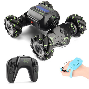 Cool Lights 360 Rotation Hand Gesture Stunt Off Road Snake Twisting Vehicle Rc Drift 4wd Car