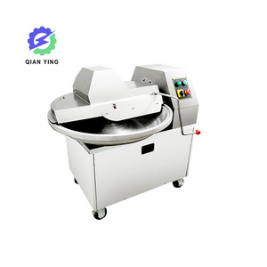 CE Iso Certificated Commercial 40L Bowl Cutter Meat Blades Stainless Steel Bowl Cutter Mixer Meat Bowl Cutter 80L