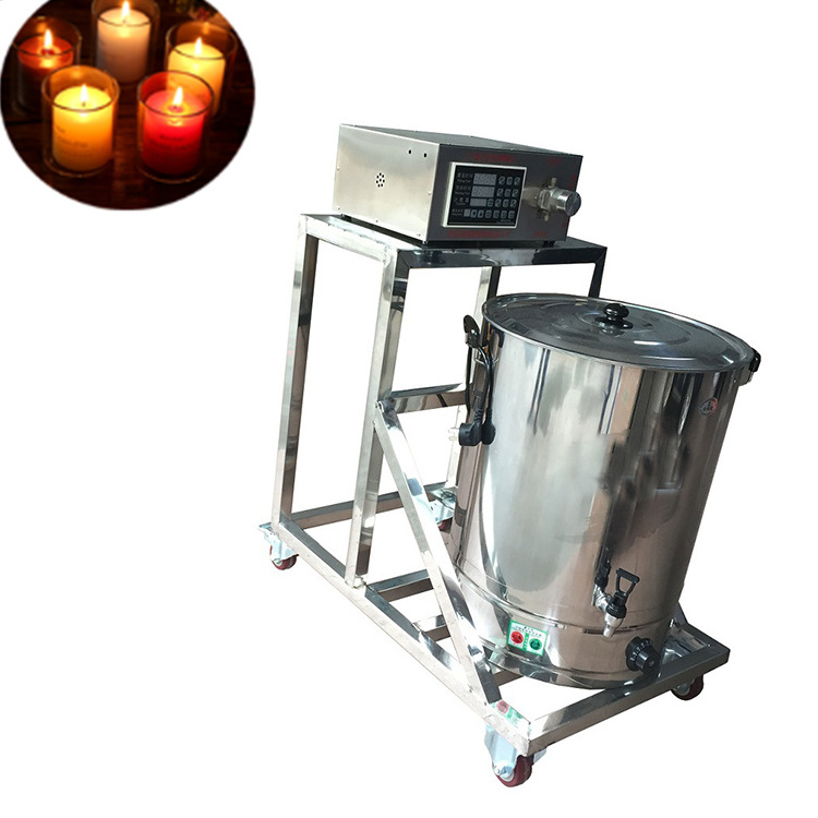 Desktop Semi Automatic Candle Filling Machine Wax Melting Maker Electric Hot Wax Heated Candle Jar Filling Machine