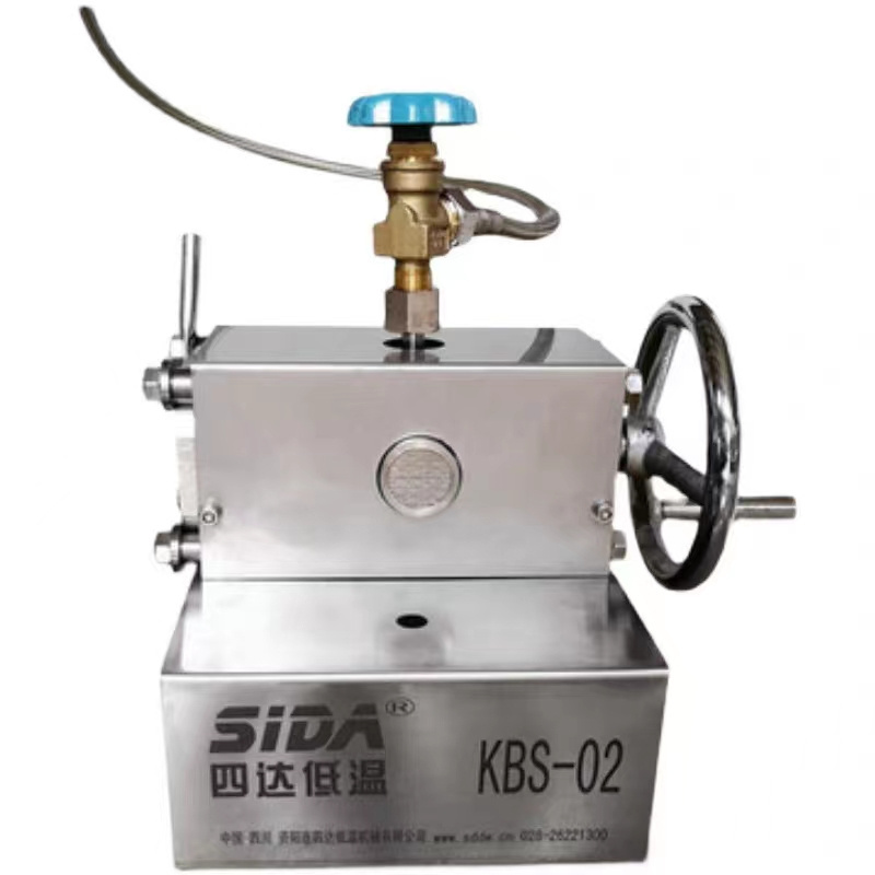 Small Dry Ice Maker Machine for Higher Density Dry Ice Block Production