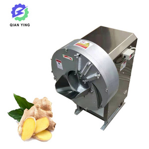 Factory Supply Electric Food  Carrot Slicer Potato Ginger Slices Cutting Machine Ginger Slicing Machine Ginger Slicer