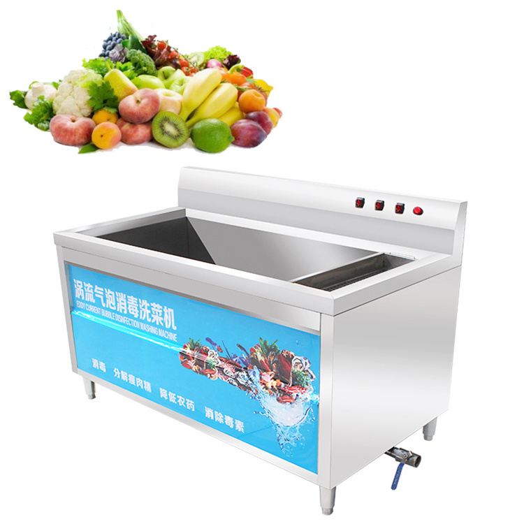 Commercial Industrial Avocado Mango Fresh Vegetable Potato Washing Cleaning Fruit Vegetable Bubble Washing Machine