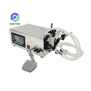 Mini Semi Automatic Cream Cosmetic Product Small Bottle Liquid Filling Cream Filling Machine For Thick Liquid