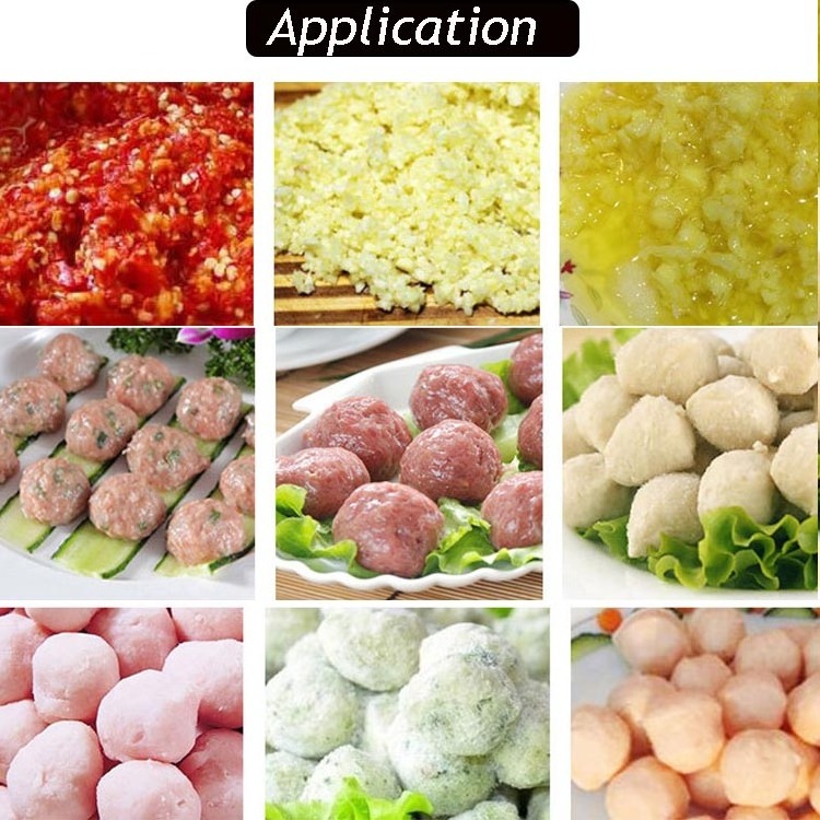 Automatic Mold Master Grinding Rolling Extruder Blender Beef Chicken Meat Ball Pulping Machine