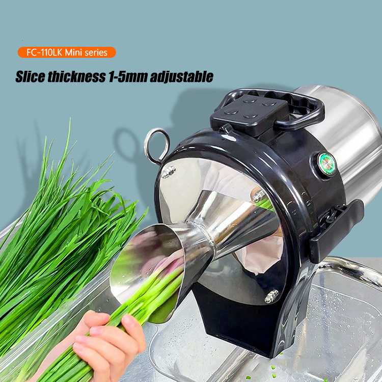 Leafy Vegetable Cutter Machine Drain Basketmeat Cube Parsley Lettuce Vegetable Slicer Chopper Machine