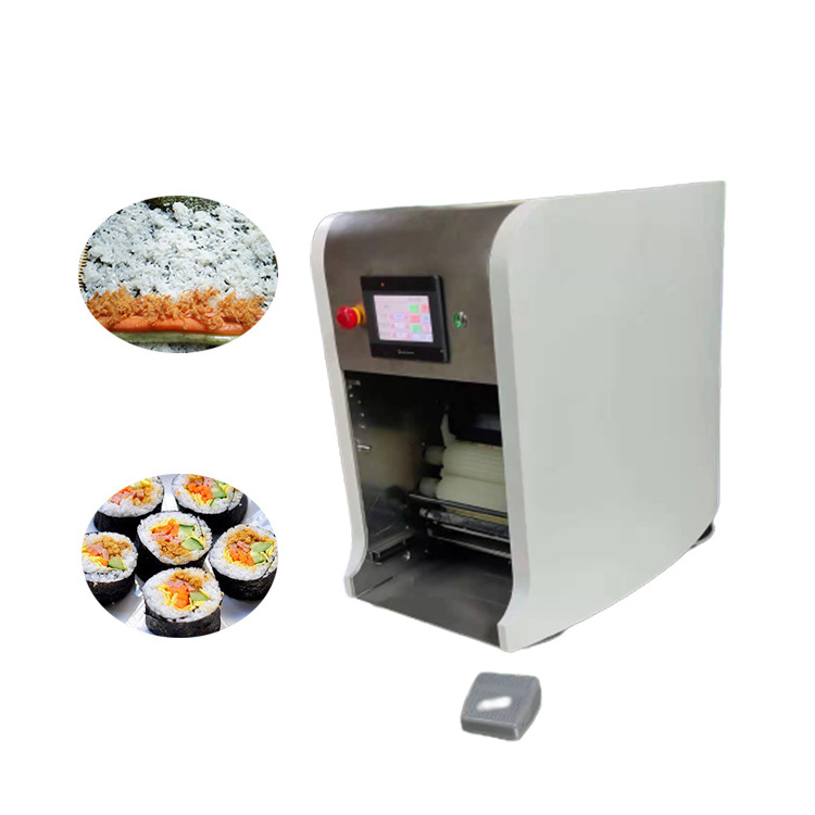 Electric Full Automatic Sushi Onigiri Machinery Tabletop Sushi Nigiri Ball Robot Rice Ball Maker Sushi Machine