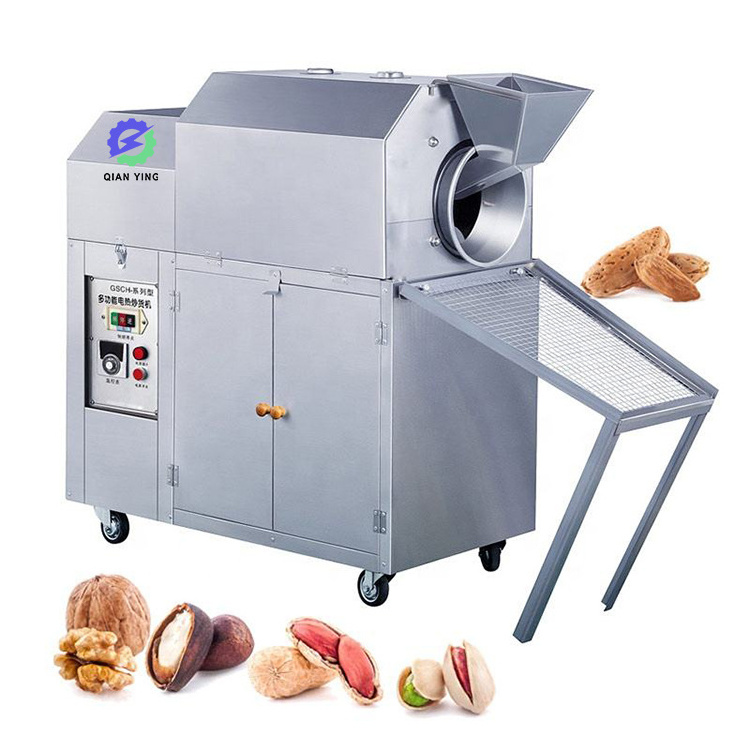 High Capacity Industrial 70-100Kg Hot Air Coffee Roasting Machine 20Kg Capacity Cacao Bean Corn Nut Groundnut Roaster Machine