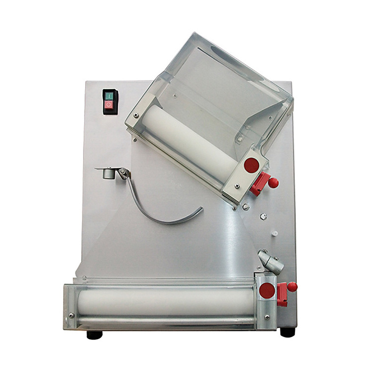 15 12 Inch Electronic Tortilla Roti Pita Bread Dough Flattener Press Machinery Pizza Dough Sheeter