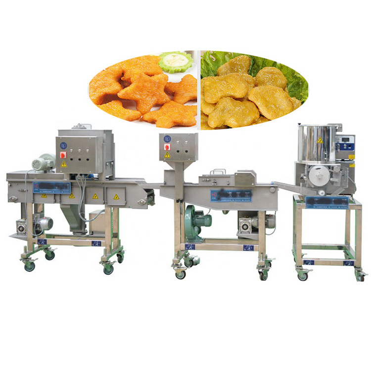 Automatic Burger Patty Making Machine/ Burger Patty Production Line/ Chicken Nugget Forming Machine