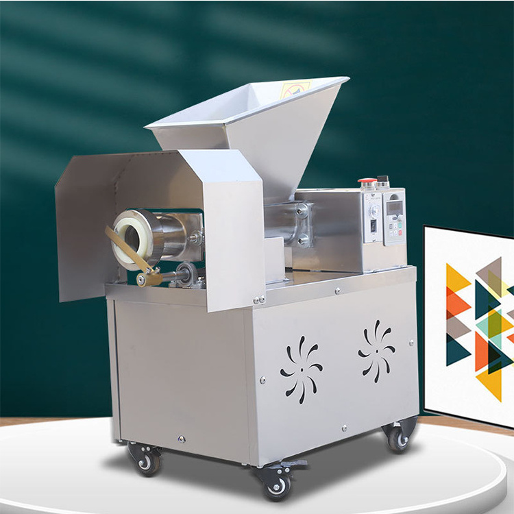 Fully Automatic Volumetric Cookies Bun Dough Divider Maker Machine For Food Industry Small Dough Divider Rounder