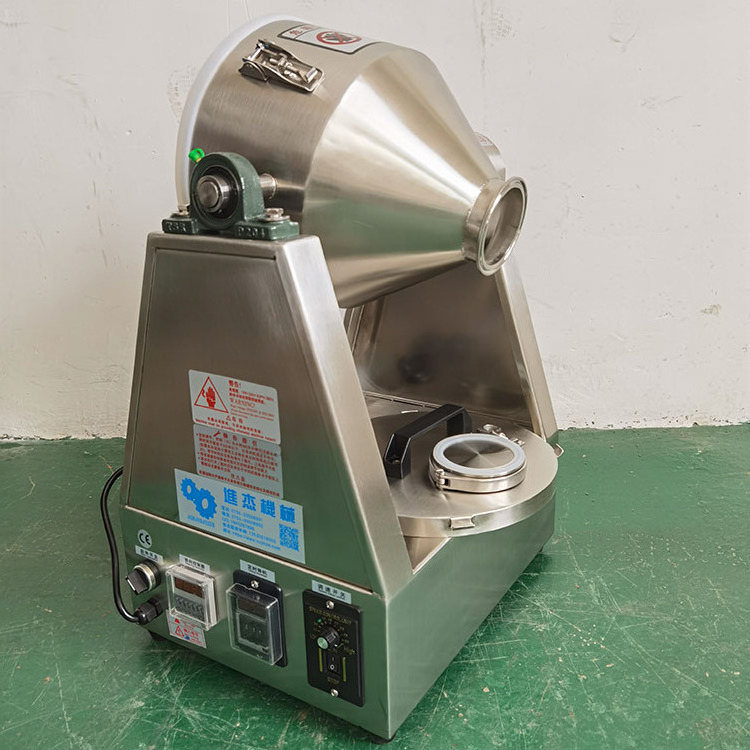 Stainless Steel Mixing Mixer Spice Seasoning Pepper Dough Powder Mixing Machine Herbs And Starch Powder Food Dry Powder Mixer