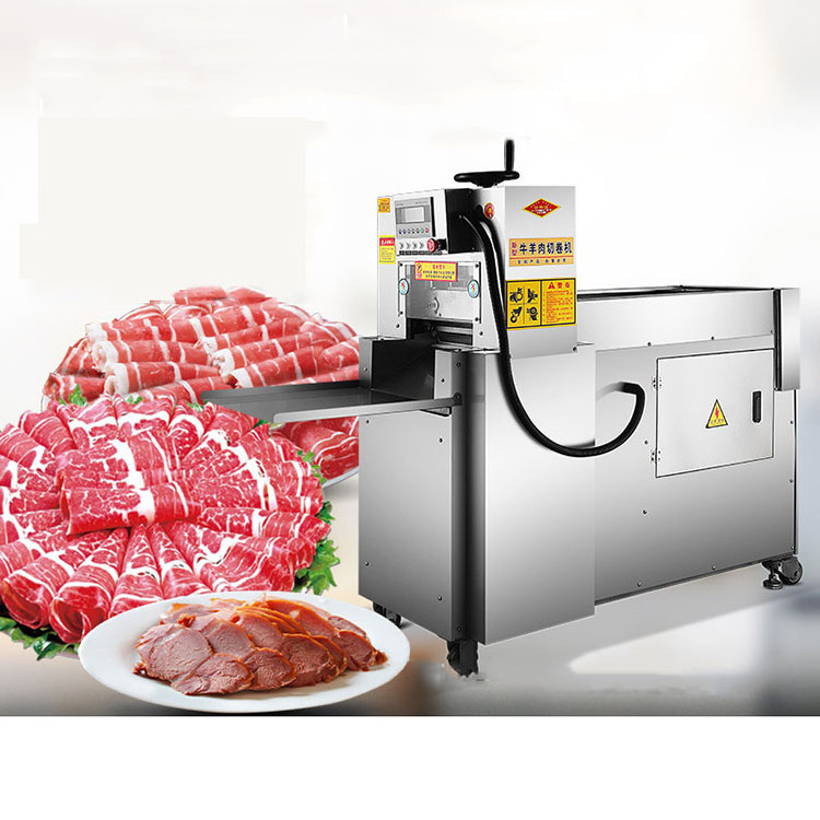 Commercial Industrial Good Quality Fully Automatic Multi-Function Best Electric Meat Slicer Frozen Food Slicer