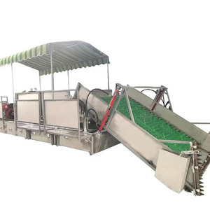 Fully automatic River Cleaner Machine Garbage Cleaning Boat Duckweed Hyacinth Harvester