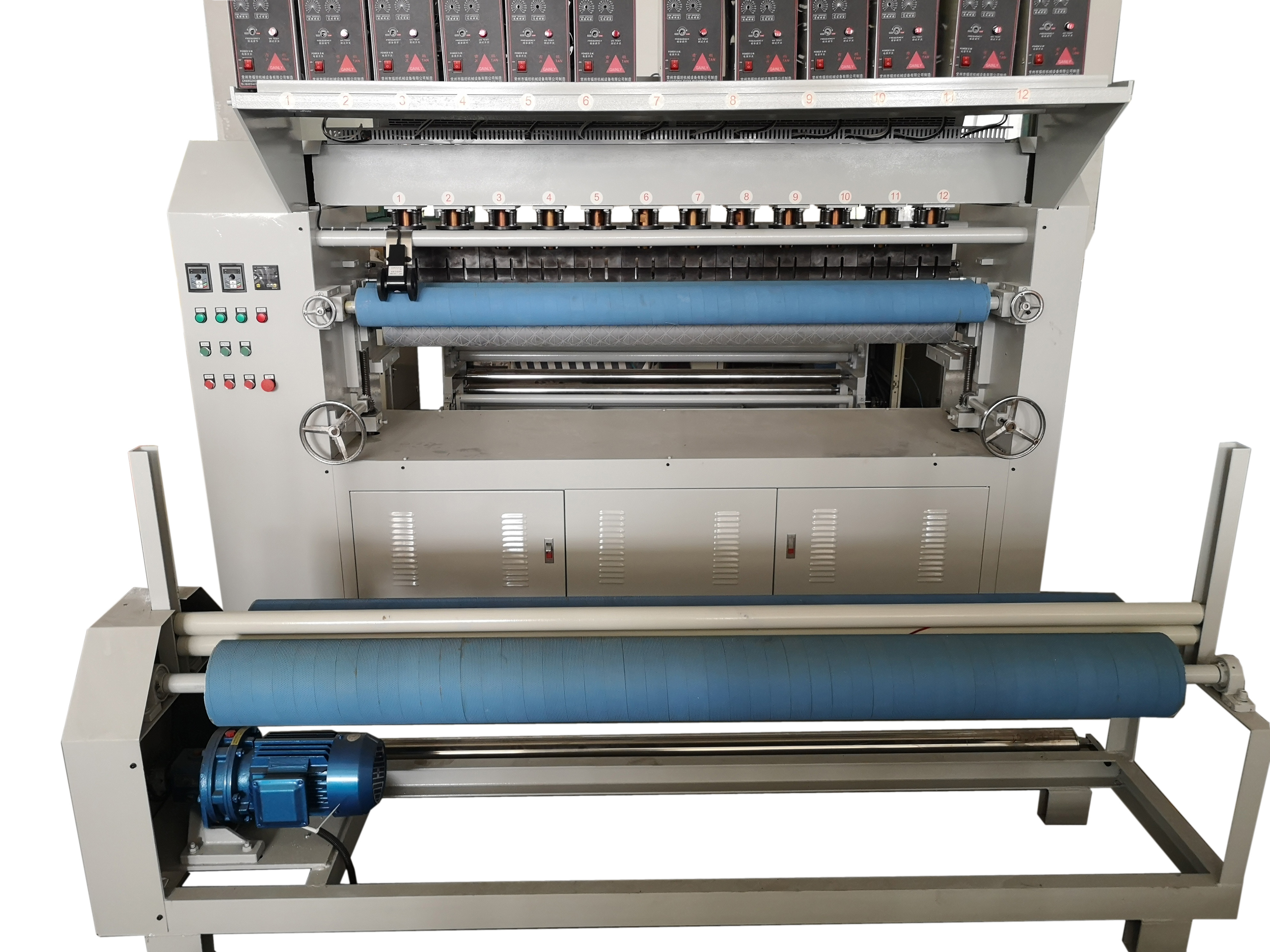 Ultrasonic composite embossing machine nonwoven fabric leather quilting machine