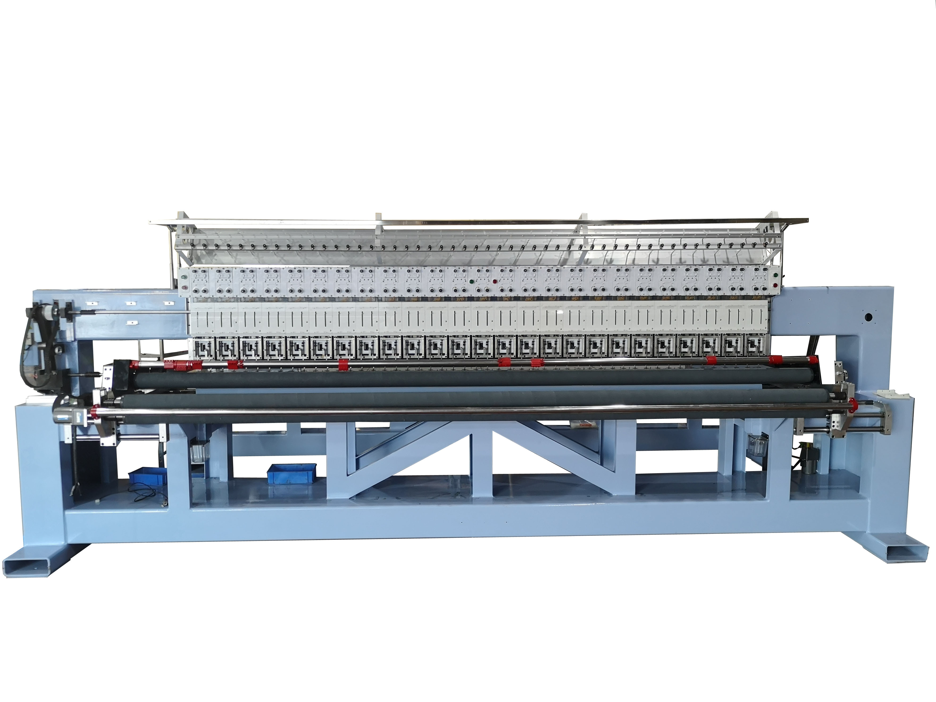 mattress manufacturing machine multi head bedspread PLC control quilting embroidery machine