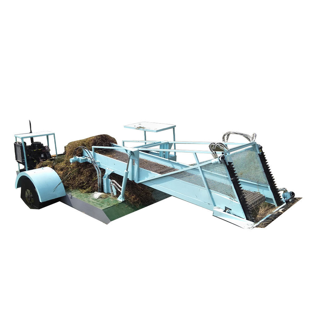 River Cleaning Boat Water Hyacinth Enteromorpha Cutting Harvester with High Productivity