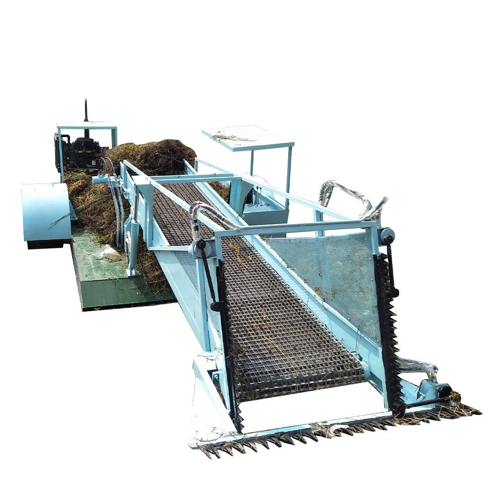 Easy to Use Semi Automatic Harvester River Pond Cleaning Machine for Aquatic Plants