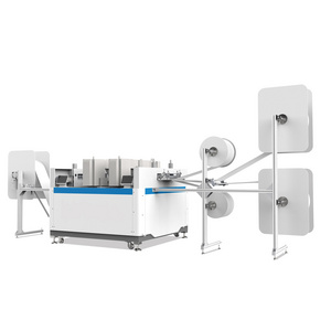 Automatic factory price four heads dotting mattress border sewing decorative webbing machine