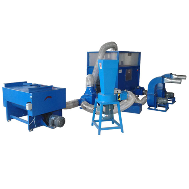 Cushion filling machine pillow filling machine polyester fiber filling blow  pillow machine