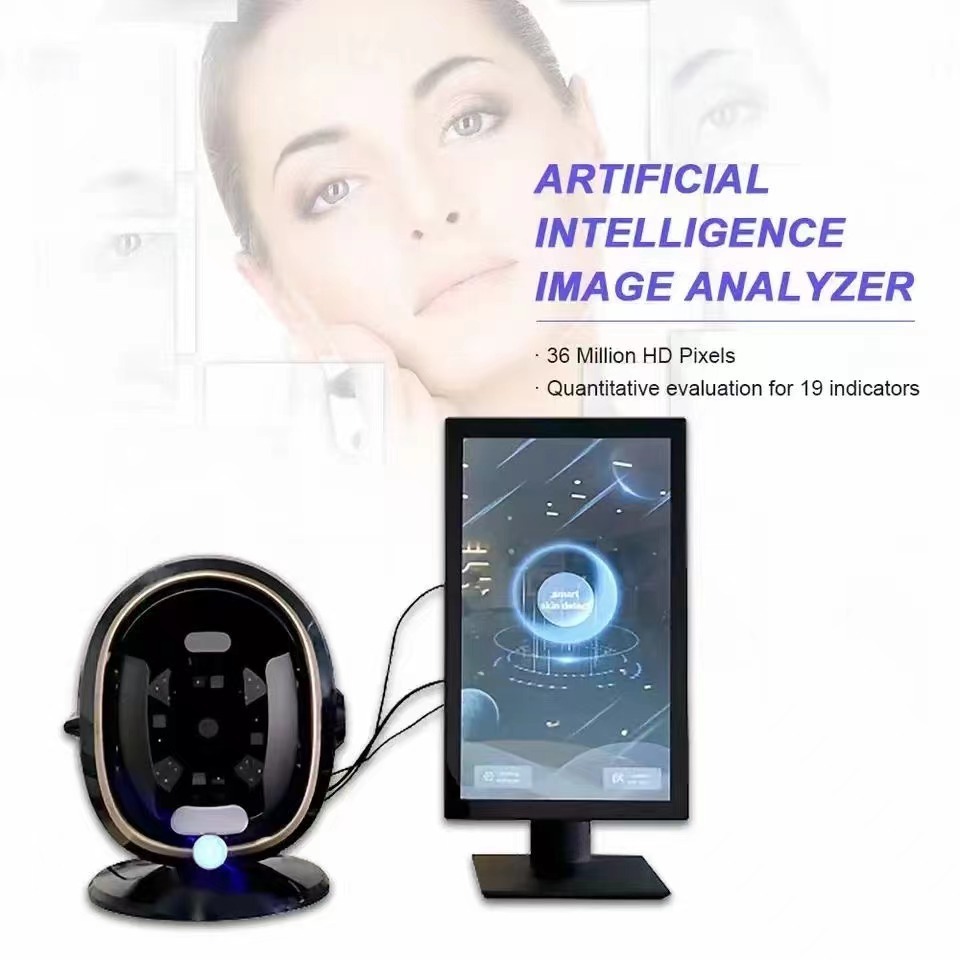 2024 QY New models  Professional Portable Digital 3D Skin Tester Machine Facial Skin Scanner Machine  Smart Skin Analyzer