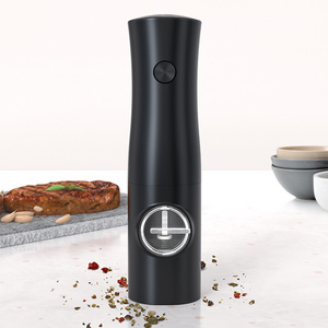 Large Capacity Electric Pepper Grinder Mill Stainless  Dry Battery  Automatic Salt and Pepper Grinder