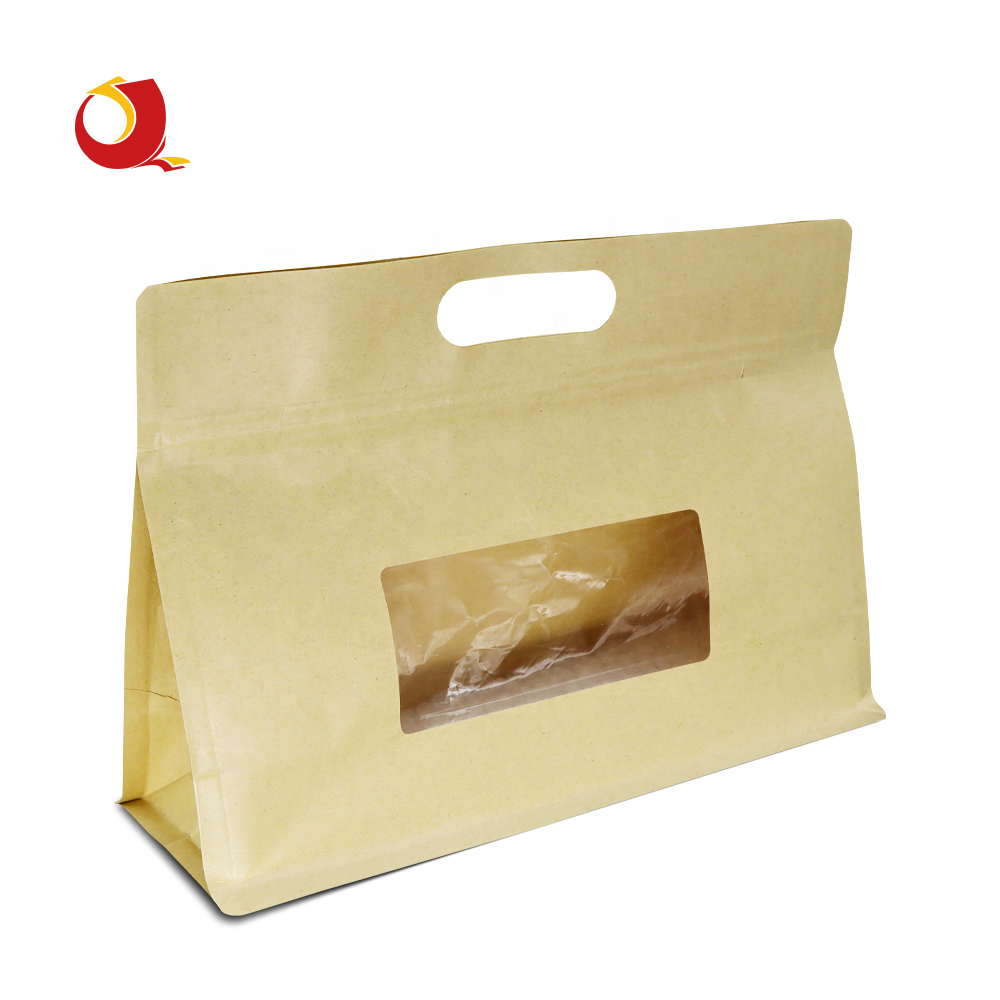 Eight Side Seal Instant Coffee Bags Laminated Material With One-Way Valve Reclosable Roasted Coffee Bags With Valve And Zipper