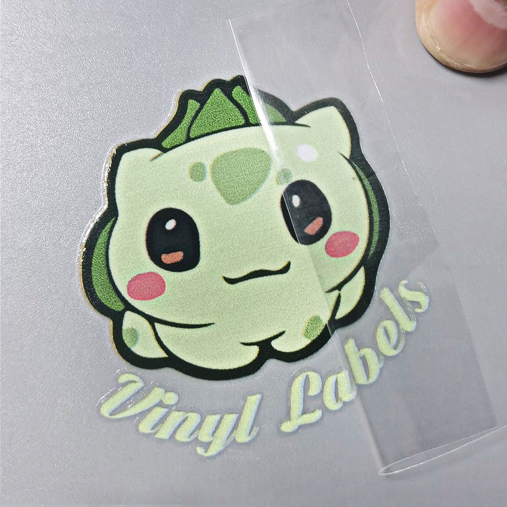 Custom Hot Sales Cheap Cute Cartoon Transfer Printing Sticker Custom Rub On Dry Transfer Decal Label Vinyl Transferable Sticker