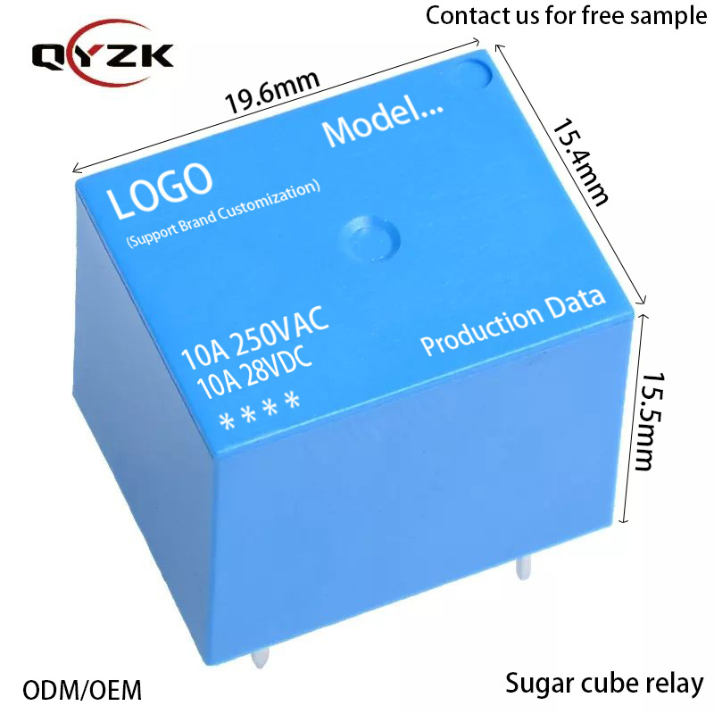 Relay Liming Jqc-3F Srd Srd-05Vdc-Sl-C Srd-12Vdc-Sl-C Hjr Dc 4Pin Mini 3V 5 V 12V T73 Relay 12Vdc 24V 36V 5Pin Micro Jqc Relay