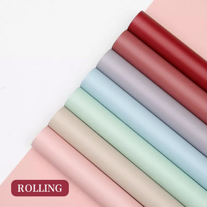 58CM*10Y New Fashion Korea  Style Flower Bouquet Two-Sided Matte Waterproof Flower Wrapping Paper