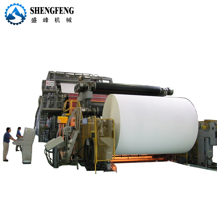 fully automatic 5tpd a4 paper printing paper making machine