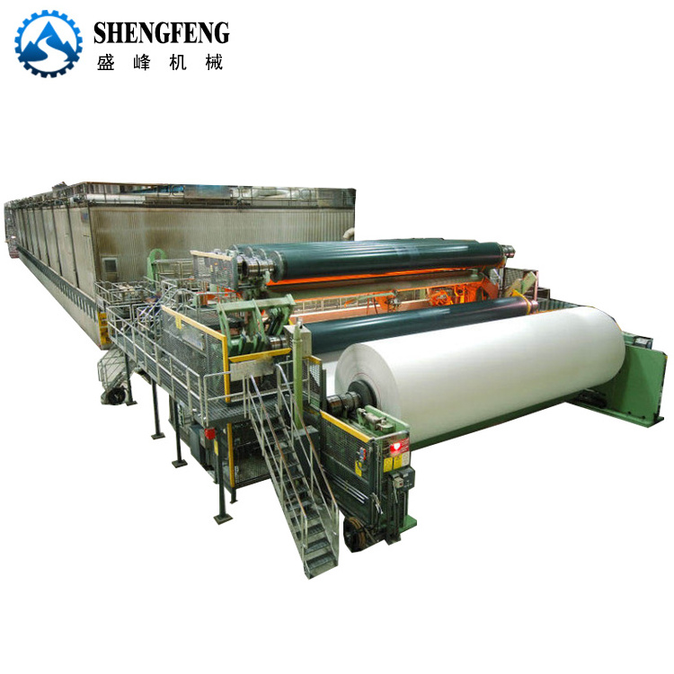 fully automatic 5tpd a4 paper printing paper making machine