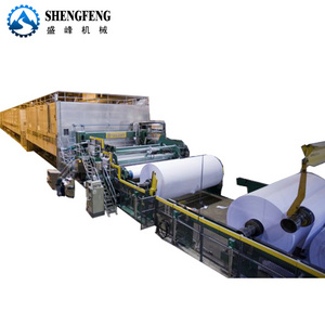 fully automatic 5tpd a4 paper printing paper making machine