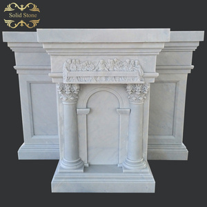 Best New Products unique design hand carved white marble altar The Last Supper home altar design