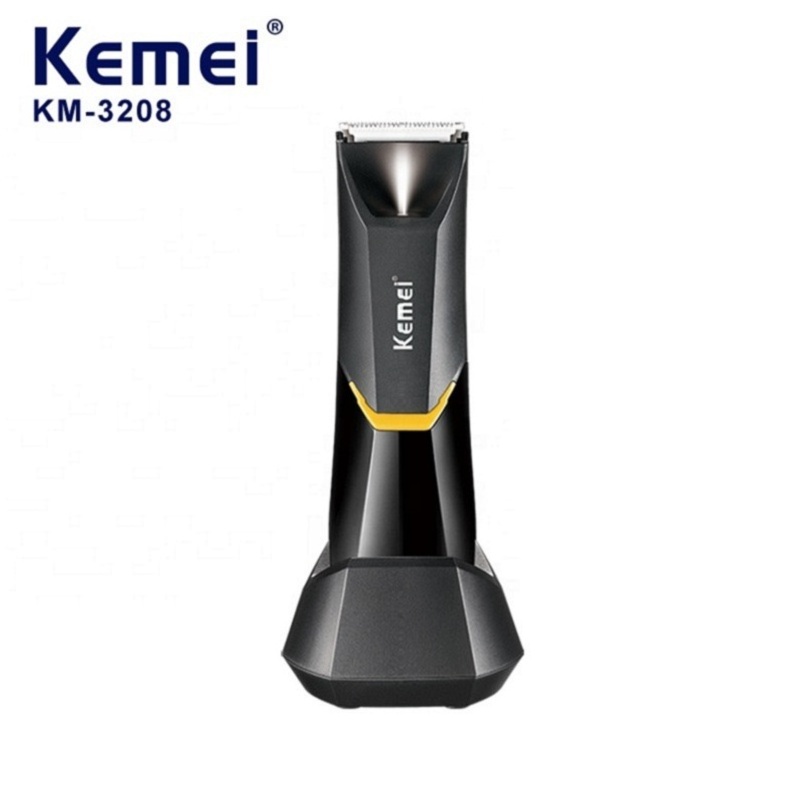 KEMEI 3208 Hair Clippers Blade Sharpener Portable Gold Men Hair Trimmer Electric Hair Cut Machine Electric