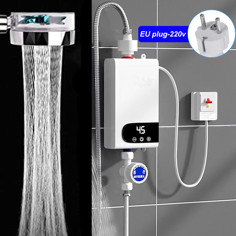 Electric Water Heater Battery Powered Portable Electric Water Heater Electric Faucet Water Heater