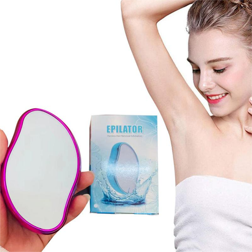 Hot Product Nano Crystal Glass Hair Remover Eraser Hair Magic Crystal Hair Removal Stone Without Shaving