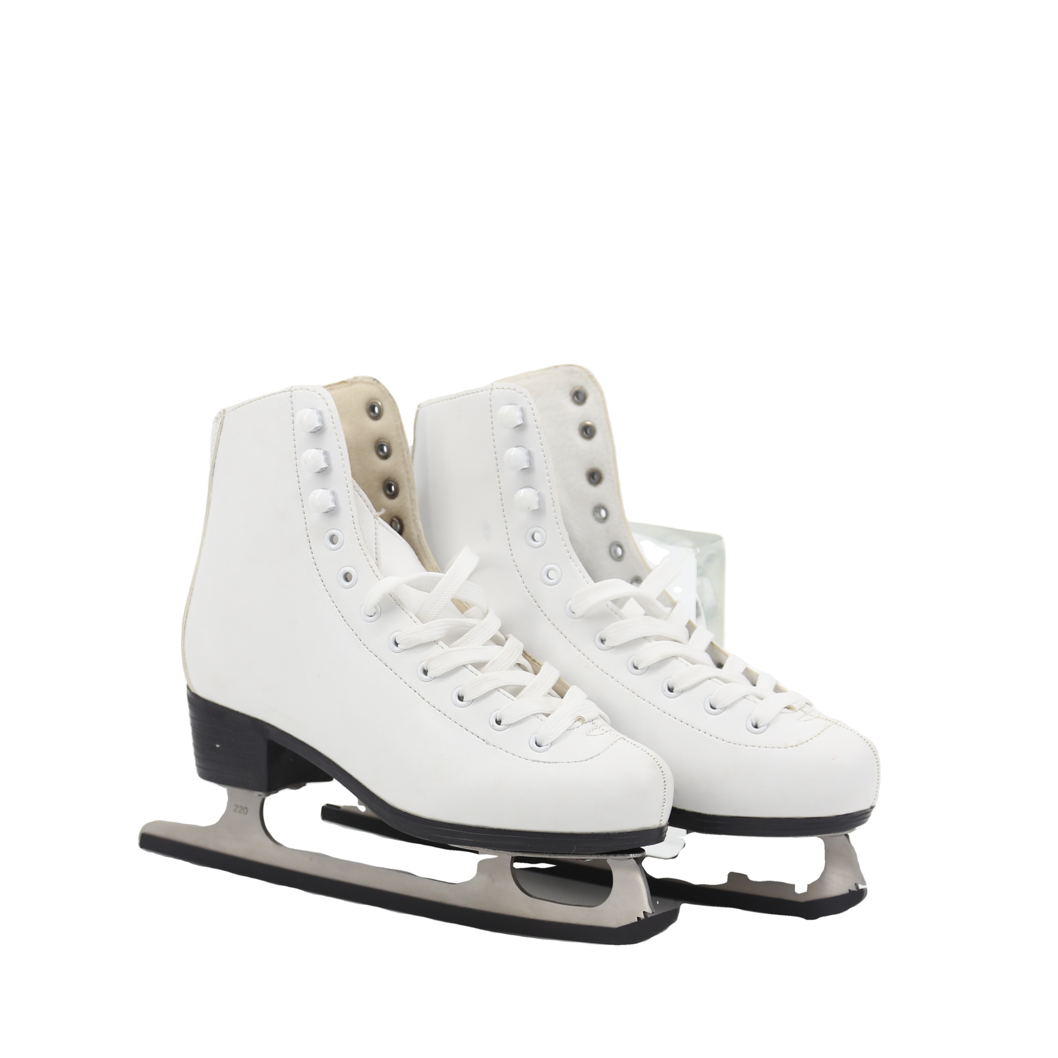 QIYI professional ice skates leather fabric hockey skates for children and adults